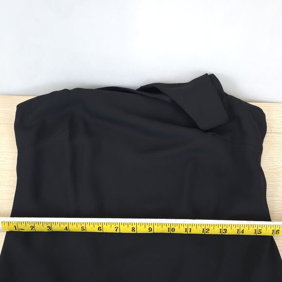 Rabbit Rabbit Designs Dress Women 10 One Shoulder Asymmetrical Hem Gown USA - Picture 6 of 10